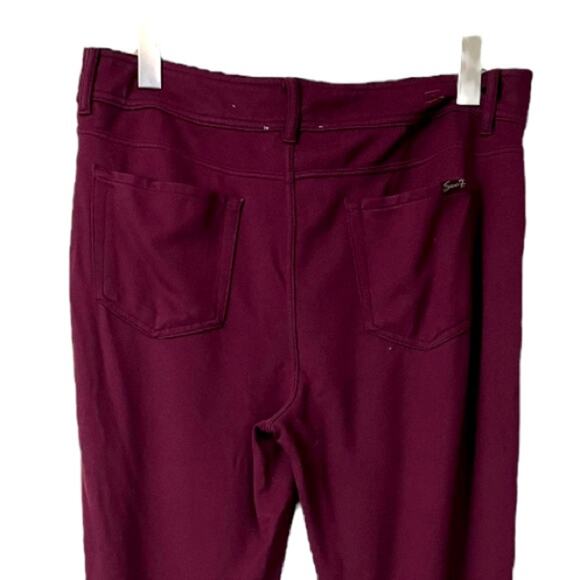 Seven7 Jegging Jeans Ponte Knit Leggings Skinny Ankle Stretch Women’s Size 14 - Picture 7 of 10